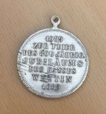 SACHSEN WETTIN MEDAILLE 1889 Albert König von Sachen 800 Jahre Jubiläum
