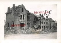 Zerstörte deutsche Schirrmeisterei in der Unterstadt Laon Frankreich