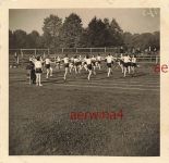 BDM Mädchen Turnhemd bei Gymnastik im Stadion