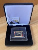 Gold BARREN 1/200 OZ Die Wende 999 Gold Münze in Etui und Zertifikat
