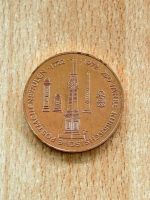 DDR-Medaille 250 Jahre Kursächsische Postmeilensäulen 1977 Messing