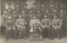 Fotokarte 1.WK Deutsche Soldaten Inf.-Regt. 133 Zwickau Sachsen