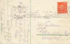 Studentika Landsmannschaft Hercynia-Halle Sachsen-Anhalt Postkarte AK 1922