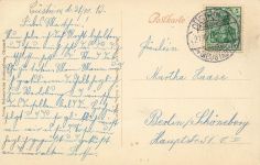 AK Cüstrin-Neustadt Markgrafenstraße Ostbrandenburg 1913 gelaufen Postkarte