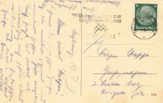 AK Magdeburg Austellungsgelände Sachsen-Anhalt 1939 gelaufen Postkarte