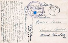 AK Ulm Donaupartie Stadtmauer Münster Baden-Württemberg 1941 gelaufen Postkarte
