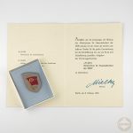 DDR MfS Nachlass Stasi Unterleutnant Offizier Medaillen Urkunden Abzeichen