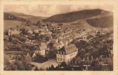 AK Bad Gottleuba Stadtansicht Sachsen 1925 gelaufen Postkarte