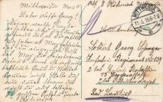 AK Mittweida Technikum Sachsen 1915 gelaufen Postkarte