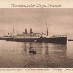 AK Bremen Lloyd Salondampfer Prinzeß Irene ungelaufen Postkarte