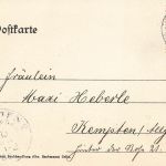 AK Winsen Birkenweg Lünburger Heide Niedersachsen Celle 1903 gelaufen Postkarte