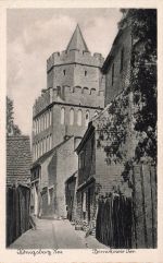 Ansicht Bernikower Tor Königsberg Neumark Postkarte AK