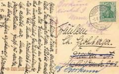 Nettelbeck's Grabstätte in Kolberg Pommern Steindruck Postkarte AK 1913