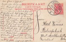 Station H. S. M. Bahnhof Dampflok Winterswijk Winterswick Niederlande AK 1910