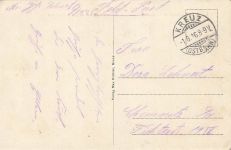 Gruß aus Kreuz a. Ostbahn Lubow-See Posen Postkarte AK 1916