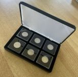 Münzsatz 2 Reichsmark Martin Luther 1933 A,D,E,F,G,J im Etui