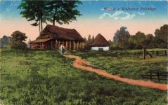 Ansicht Widoki z Królestwa Polskiego Polen Postkarte AK 1917