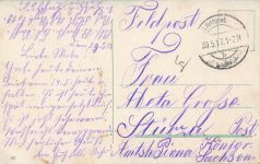 Ansicht Widoki z Królestwa Polskiego Polen Postkarte AK 1917