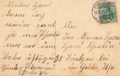 Gruß aus Schwetig Gasthof zu den drei Linden Hermann Kalk Ostbrandenburg AK 1915