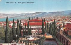 Beyrouth Vue prise Museitabe Postkarte AK