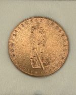 DDR Medaille Sowjetisches Ehrenmal Berlin Treptow