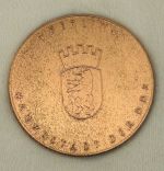 DDR Medaille Sowjetisches Ehrenmal Berlin Treptow