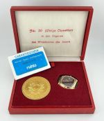 Ehrengeschenk MDI 30 Jahre Dienstzeit RUHLA Quarz-Armbanduhr Kaliber 14-33 Etui