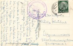 Klagenfurter Hütte mit Hochstuhl Klagenfurt Österreich Postkarte AK 1941