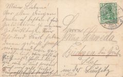 Totalansicht in Saarbrücken Saarland Postkarte AK 1911