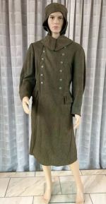 Wehrmacht Heer Mantel Feldgrau, Feldmantel WW2