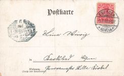 Gruss aus Sachsen König Albert und Königin Karola Postkarte AK 1900