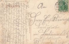 Schloss Ansicht von der Kanalseite Zabern Frankreich Postkarte AK 1912