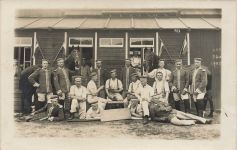 Gardereiter Dresden in Zeithain Sachsen Fotokarte 1. WK AK 1911