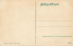 Straßenansicht in Pont Faverger Frankreich Postkarte AK