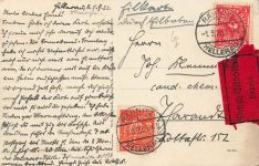 Ehrenmal für die gefallenen 179er Leisnig Sachsen Postkarte AK 1922