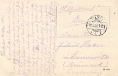 AK Tilsit Rathaus Pferdewagen Ostpreussen 1915 gelaufen Postkarte