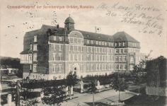 AK Namslau Namysłów Convent Hospital Schlesien 1916 gelaufen Postkarte