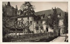 Außenansicht Gasthaus zur Hirschgasse Heidelberg Baden-Württemberg Postkarte AK