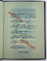 DDR Reisepass Dienstvisa + Aufenthaltskarte, Ausbilder in Algerien Tadmaït 1969
