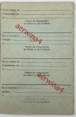 DDR Reisepass Dienstvisa + Aufenthaltskarte, Ausbilder in Algerien Tadmaït 1969