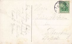 Anstalt, Kirche und Lindenstrasse in Graudenz Westpreussen Postkarte AK 1914