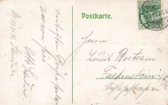 Nationaldenkmal auf dem Niederwald Rüdesheim am Rhein Hessen Postkarte AK 1911