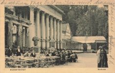 Kurhaus in Baden-Baden Baden-Württemberg Postkarte AK 1923