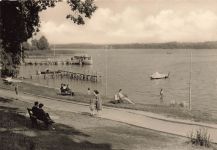 Am Plauer See bei Seelust Erholungsort Plau Mecklenburg-Vorpommern Postkarte AK