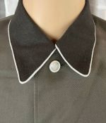 DDR NVA Offizier Uniformjacke 1973 schwarzer Kragen g48-1