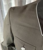 DDR NVA Offizier Uniformjacke 1973 schwarzer Kragen g48-1