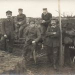 Fotokarte 1.WK Deutsche Soldaten Schützengraben Bredow-Lager