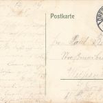 AK 1.WK Feuergefecht Füsilier Regiment 108 Dresden 1909 gelaufen Patriotika