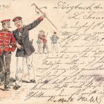AK 1.WK Reserve hat Ruh Husar Soldat 1908 gelaufen Patriotika Postkarte