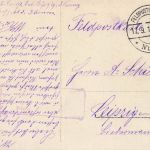 Fotokarte 1.WK Landsturm Soldat Kragenspiegel XIX Landsturm Batl.Leipzig